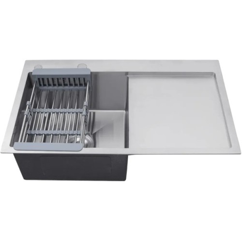 Мийка кухонна Kroner Geburstet-7849LHM (CV025275)