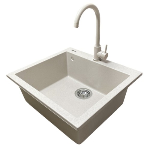 Мийка кухонна Adamant Univer Avena + змішувач + дозатор (4824296902106)