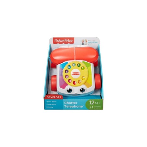 Розвиваюча іграшка Fisher-Price Іграшка-каталка "Веселий телефон" Fisher-Price (FGW66)