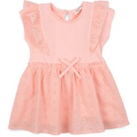 Плаття дитяче Breeze з оборкою (18717-92G-peach)