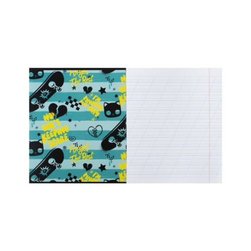 Зошит Kite LOL, 12 аркушів, коса лінія (LO25-235)