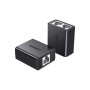 Розгалужувач CM210 RJ-45 1 to 2 Ethernet Converter, 2 шт/пак Black Ugreen (50923)