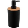 Дозатор для рідкого мила Ardesto Minimalism Чорний 380 мл (ARHB3104BB)