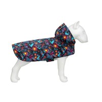 Дощовик для тварин WAUDOG Clothes Накидка з капюшоном Нескінченні світи L (358-4058)
