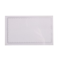 Бейдж Buromax горизонтальний, 90 х 55 мм, з метал. зажимом та шпилькою (BM.5401)