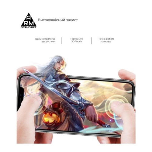 Скло захисне Armorstandart Edge Glue Curved Xiaomi Redmi Note 15 Pro 4G (ARM90804)