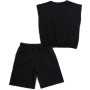 Набір дитячого одягу Smile із шортами (9146-152G-black)