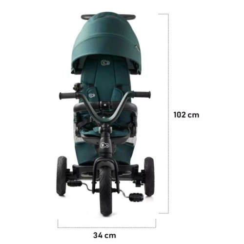 Дитячий велосипед Kinderkraft Easytwist Midnight Green (KKRETWIGRE0000) (5902533914500)