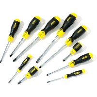 Набір викруток Stanley CUSHION GRIP отвёрток 10 шт (2-65-005) (2-65-005)