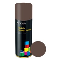 Аерозольна фарба для автомобіля SLIDER 8027 коричн шкіра МАТ, 400мл (000023339)