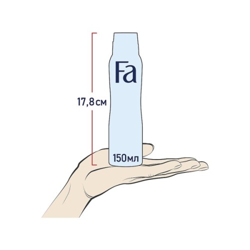 Антиперспірант Fa Fresh & Dry Зелений чай 150 мл (9000100936125)