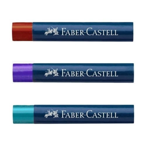 Пастель Faber-Castell GoldFaber, металік, масляна, 12 кольорів (127014) (32269)