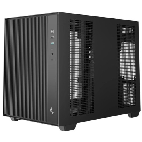 Корпус для ПК Deepcool CG330 Mesh 3F Black (R-CG330MESH-BKANM3-G)