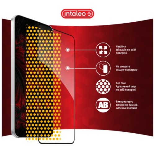 Скло захисне Intaleo Full Glue ESD Xiaomi POCO F7 Black (1283126624001)