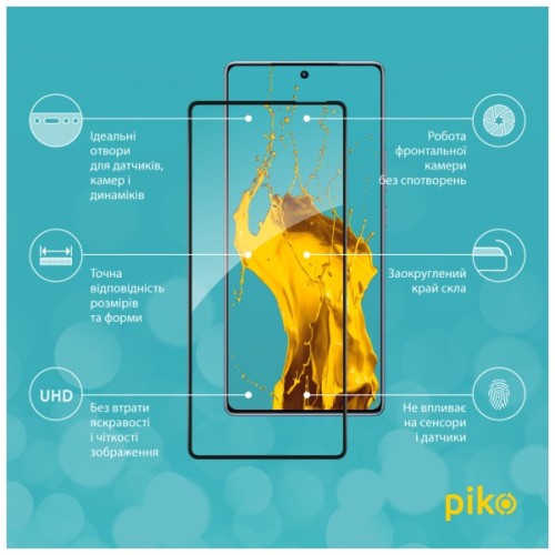 Скло захисне Piko Full Glue Infinix Note 40 4G Black (1283126594922)