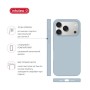 Чохол до мобільного телефона Intaleo Silicone Case Apple iPhone 17 Pro Light Blue (1283126630491)