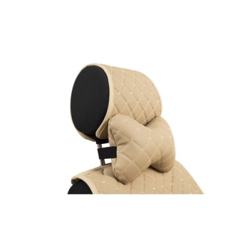 Подушка EVAtech ECO 27х16 см бежева з бежевою ниткою (SPCRII)