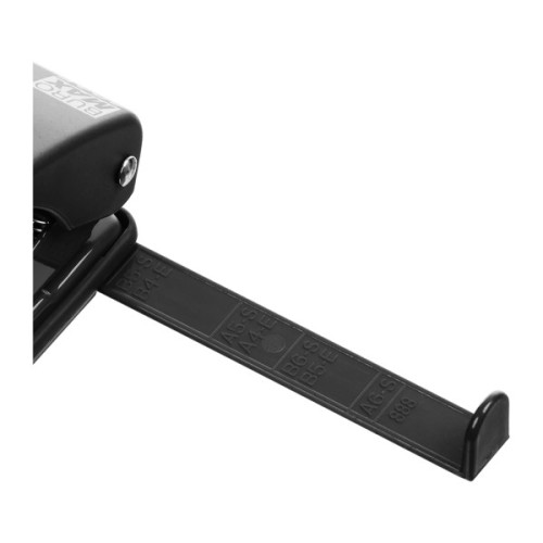 Діркопробивач Buromax пластиковий, до 10 аркушів, 120 х 58 х 59 мм, чорний (BM.4015-01)