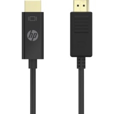 Кабель мультимедійний DisplayPort M to HDMI M 2.0m 4K60Hz active HP (DHC-DP04-02M)
