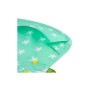 Нагрудничок Еко Пупс Eсo Cotton Premiu непромокаючий з кишенею зірочки/ментол (EPB-008)