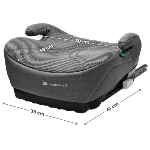 Автокрісло Kinderkraft i-Boost 2 Pro бустер Gray (KCIBOO02GRYPR00) (5902533929139)