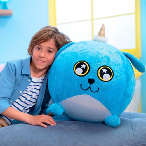 М'яка іграшка Biggies серії Fantasy - Синій песик (надувна іграшка, насос) (BIG001-UD)