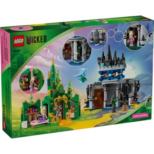 Конструктор LEGO Wicked Емеральд-сіті і замок Кіамо Ко (75689)