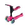 Самокат Globber Go Up Sporty 360 колеса з підсвіткою Фуксія (456-610)