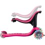 Самокат Globber Go Up Sporty 360 колеса з підсвіткою Фуксія (456-610)