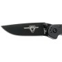 Ніж Ontario Knife RAT II D2 Black, Black Blade (ON8830)