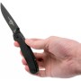 Ніж Ontario Knife RAT II D2 Black, Black Blade (ON8830)