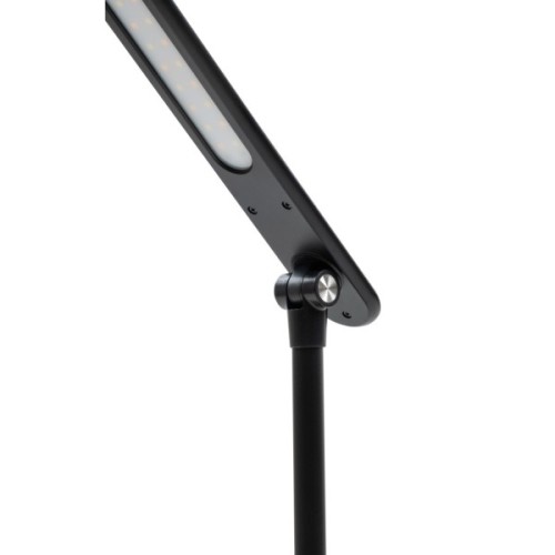 Настільна лампа ColorWay 4W з вбудованим акумулятором 1800 mAh USB in/out 5V*1A, black (CW-DL02B-B)