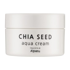 Крем для обличчя A'pieu Chia Seed Aqua Cream Для зволоження шкіри з насінням чіа 100 мл (8806185791007)