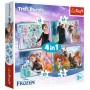 Пазл Trefl Frozen Дивовижний світ Крижаного серця 4 в 1 (12, 15, 20, 24) (5900511343816)