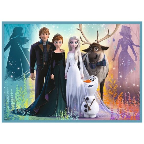 Пазл Trefl Frozen Дивовижний світ Крижаного серця 4 в 1 (12, 15, 20, 24) (5900511343816)