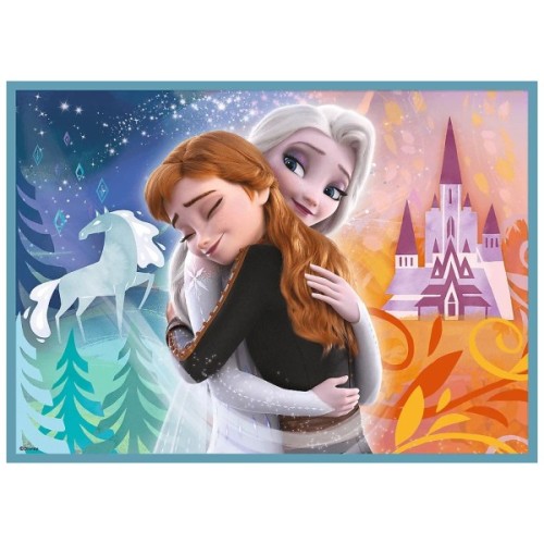 Пазл Trefl Frozen Дивовижний світ Крижаного серця 4 в 1 (12, 15, 20, 24) (5900511343816)
