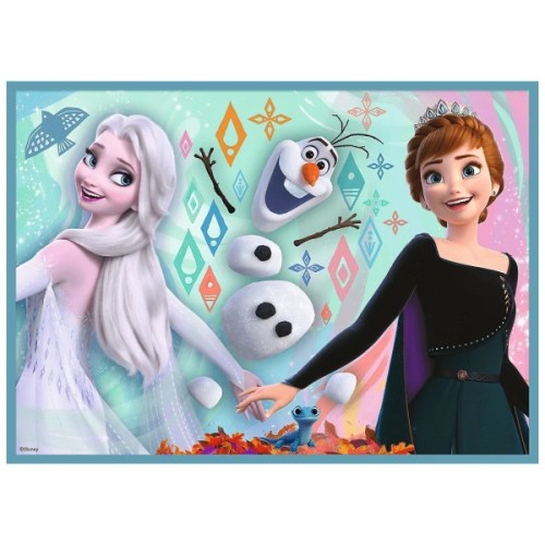 Пазл Trefl Frozen Дивовижний світ Крижаного серця 4 в 1 (12, 15, 20, 24) (5900511343816)