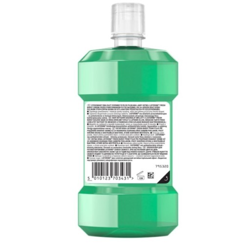 Ополіскувач для порожнини рота Listerine Сплеск свіжості 250 мл (5010123703431)