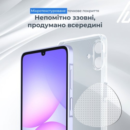 Чохол до мобільного телефона ACCLAB TPU Extra Slim Samsung Galaxy A07 Transparent (1283126626883)
