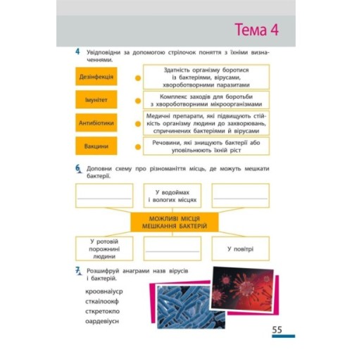 Робочий зошит НУШ Пізнаємо природу. 6 клас. До модельної навчальної програми Т.В. Коршевнюк Ранок (9786170990365)
