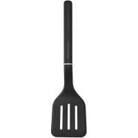 Лопатка кухонна KitchenAid Classic з прорізами 34 см чорний (KHH002OHOBEG)