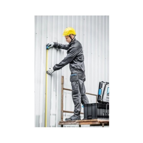 Штани робочі Hoegert WURNITZ HT5K809-L 60% поліестер/38% бавовна/2% еластан темно-сірі, L (52) (HT5K809-L)