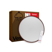 Світильник Vestum FOREST зоряне небо 80W 480*65мм 3000К-6500К з ДК амарант (VS-91062)