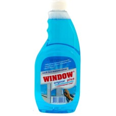 Засіб для миття скла Window Plus З нашатирним спиртом запаска 500 мл (4820167000431)