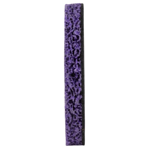 Круг зачистний Sigma з нетканого абразиву (корал) 125мм на липучці фіолетовий твердий (9176161)