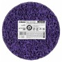 Круг зачистний Sigma з нетканого абразиву (корал) 125мм на липучці фіолетовий твердий (9176161)