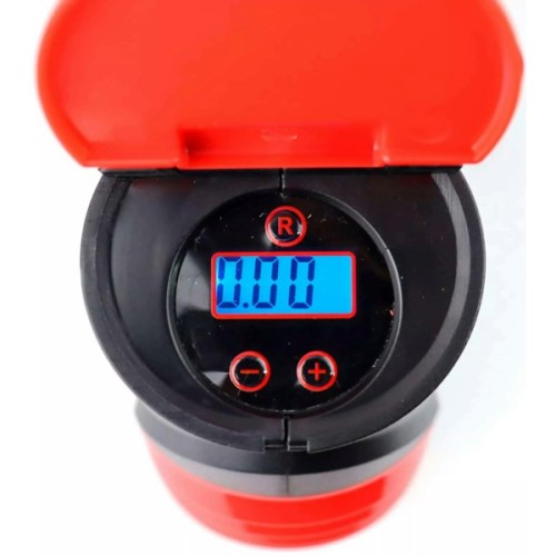 Автомобільний компресор AMiO LED 12V ACOMP-16 (02641)