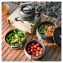 Набір туристичного посуду Naturehike CNK2450CF010, алюміній 2 каструлі, чайник, сковорідка (6976507663281)