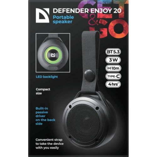 Акустична система Defender Enjoy 20 Black (65920)
