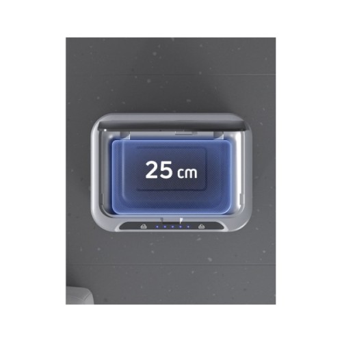 Контейнер для сміття JAH Сенсорний Срібний металік 13 л (20254)